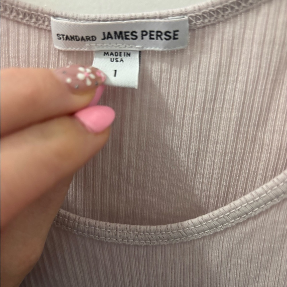 James Perse Ribbed Tank - Picture 2 of 7